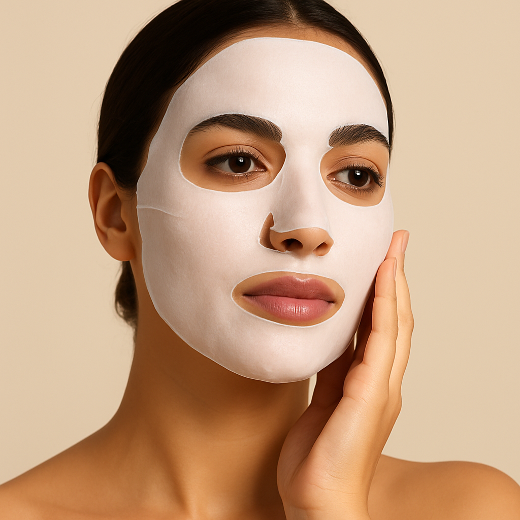 Masque Bio au Collagène – Hydratation & Fermeté