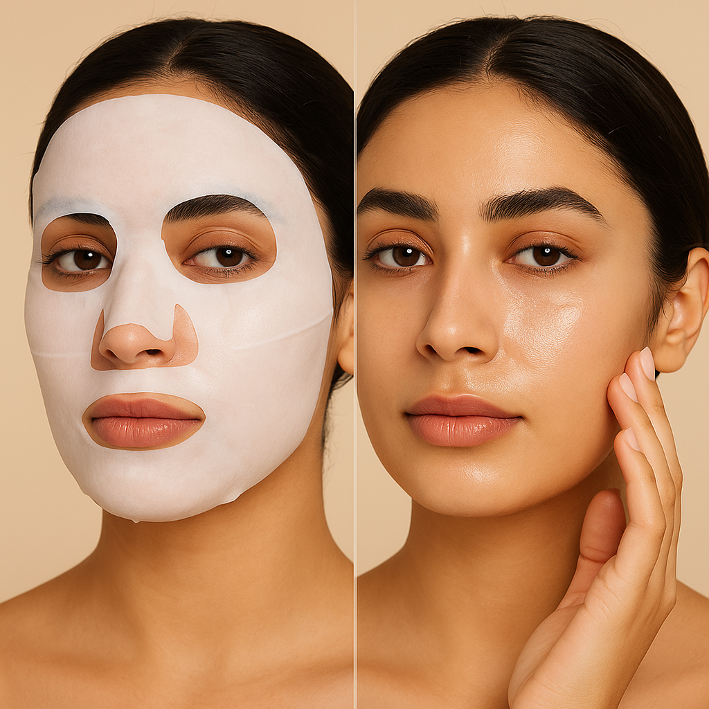 Masque Bio au Collagène – Hydratation & Fermeté
